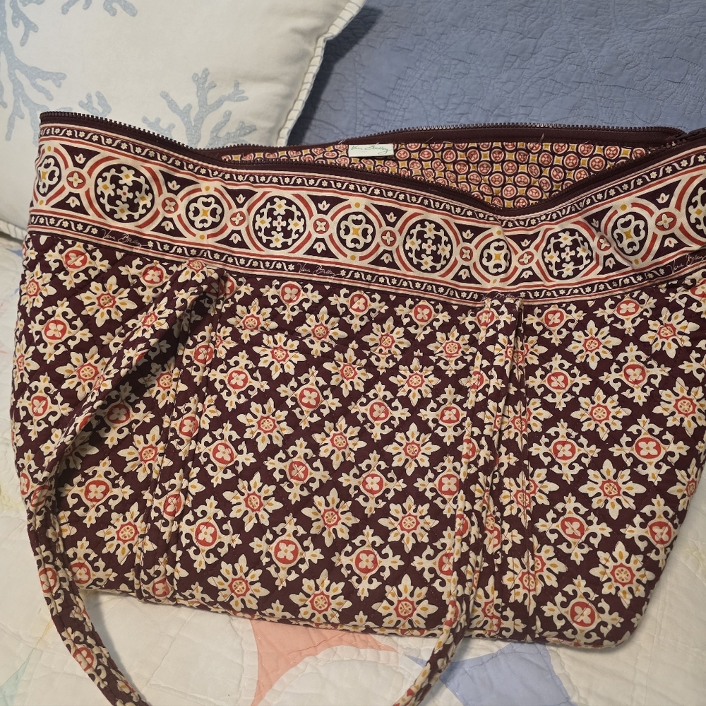 Vera Bradley Floral Patterned Tote Bag